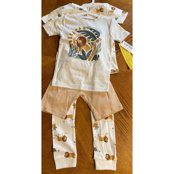 NWT Set of 2 Pajama Sets Size 5T. One with Shorts & the other with Long Pants - Picture 1 of 6